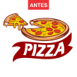 logo de pizzaria antes de vetorizar logo
